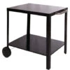 PORTIMAO - Carrello Da Esterno In Acciaio Per Plancha - Ruote - 2 Vassoi - Resistente - Facile Da Spostare - Nero -Sconto Weber || Campingaz || OUTSUNNY in Italia 36859774 1
