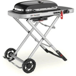 Barbecue A Gas Da Viaggio Weber Traveler Nero 9010053 -Sconto Weber || Campingaz || OUTSUNNY in Italia 40839084 5