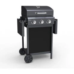 Barbecue Gas BBQ Acciaio Inox 3 Bruciatori Ripiani Pieghevoli Romesco -Sconto Weber || Campingaz || OUTSUNNY in Italia 41542029 3