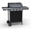 Barbecue BBQ Gas Acciaio Inox 4+1 Bruciatori Ripiani Chimichurri
