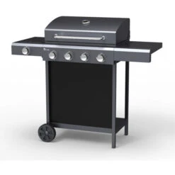 Barbecue BBQ Gas Acciaio Inox 4+1 Bruciatori Ripiani Chimichurri -Sconto Weber || Campingaz || OUTSUNNY in Italia 41817667 4