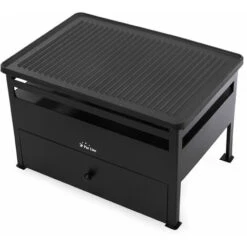 Barbecue A Biocombustibile Serbatoio 1,5L Senza Fumo In Acciaio Rosso E Piastra Rettangolare In Ghisa PURLINE BB02 -Sconto Weber || Campingaz || OUTSUNNY in Italia 42192499 4