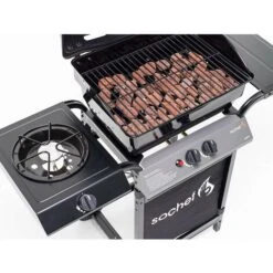 Barbecue Bbq A Gas Piupepito Pietra Lavica Sochef Fornello Laterale Piu' Pepito -Sconto Weber || Campingaz || OUTSUNNY in Italia 42462411 3