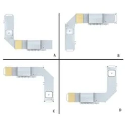 VIDAXL Barbecue A Gas Montana, Cucina Portabile 4 Bruciatori +1 -Sconto Weber || Campingaz || OUTSUNNY in Italia 42504975 5