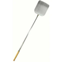 PALA PIZZA FORNO A LEGNA ACCIAIO INOX RETTANGOLARE 33x29 CM MANICO 170 CM T520