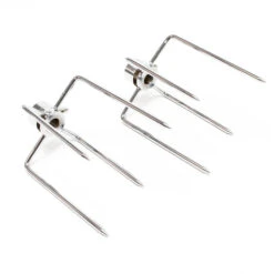 Forchettoni Per Spiedo Girarrosto Forchette Fermacarne 2 Pezzi Per Diversi Spiedini Ø 5-11 Mm -Sconto Weber || Campingaz || OUTSUNNY in Italia 4462112 4