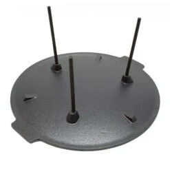Piastra Rotonda In Ghisa Per Barbecue Fuoco Ø44cm Altezza 23 Cm Supporto A 3 Piedi -Sconto Weber || Campingaz || OUTSUNNY in Italia 46262740 3