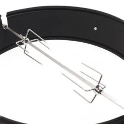 Girarrosto Elettrico Con Anello Ø 55cm X H 15cm Accessorio Per Barbecue A Sfera -Sconto Weber || Campingaz || OUTSUNNY in Italia 4669722 3