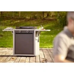 Carrello In Acciaio Inossidabile Per La Piastra FORGE ADOUR "Modern" 75 Forge Adour -Sconto Weber || Campingaz || OUTSUNNY in Italia 51660143 3