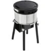 Braciere Barbecue Plancha Nomade QAÏTO Camping QAITO -Sconto Weber || Campingaz || OUTSUNNY in Italia 51661278 1