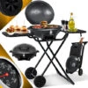 KESSER® Barbecue Elettrico 2in1 Barbecue Da Tavolo - Barbecue Con Coperchio E Piedistallo 2400 Watt Max Pieghevole Termometro Rivestimento Antiaderente Piastra Della Griglia Ripiani Di Appoggio -Sconto Weber || Campingaz || OUTSUNNY in Italia 51985399 1