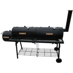 Barbecue Con Affumicatore Nevada XL Nero -Sconto Weber || Campingaz || OUTSUNNY in Italia 52485444 2