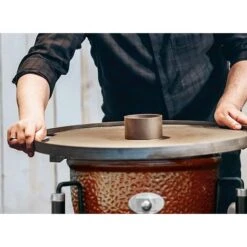 BARBECUE MONOLITH KAMADO JUNIOR PRO SERIES 2.0 NERO CON CARRELLO (38124) -Sconto Weber || Campingaz || OUTSUNNY in Italia 53075561 4