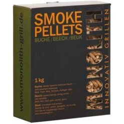 PELLET LEGNA PER BARBECUE AFFUMICATURA FAGGIO 1 KG MONOLITH 38128