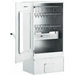 Affumicatore E Forno BBQ Con 1 Kg Di Trucioli 44,5x29x83 Cm -Sconto Weber || Campingaz || OUTSUNNY in Italia 53427960 3