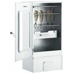 Affumicatore E Forno BBQ Con 1 Kg Di Trucioli 44,5x29x83 Cm -Sconto Weber || Campingaz || OUTSUNNY in Italia 53427960 4