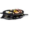 Alpina Raclette Barbecue Grill 1200W Piastra Elettrica Ghisa Antiaderente Da Tavolo -Sconto Weber || Campingaz || OUTSUNNY in Italia 53494753 1