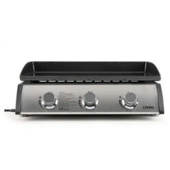 Plancha Gas 7,5kw Piastra In Acciaio Smaltato 61x38cm - Doc277 - Livoo