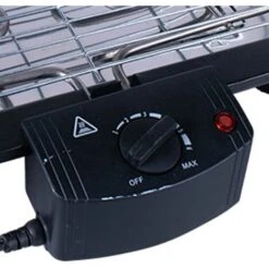 Barbecue Elettrico Da Tavolo Griglia Bbq Con Termostato Regolabile 2000W Nero -Sconto Weber || Campingaz || OUTSUNNY in Italia 53632930 3