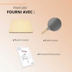 Forno A Gas Per Pizza All'aperto L51xl41cm PINATUBO -Sconto Weber || Campingaz || OUTSUNNY in Italia 54724858 4