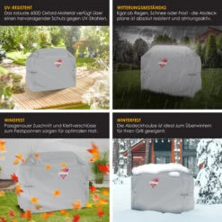 KESSER® Copertura Per Griglia Per Barbecue Premium Copertura Per Grill A Gas Cappa Grigliata Resistente Alle Intemperie - Per Weber, Brinkmann, Char Copertura Protettiva Per Griglia Copertura Protetti -Sconto Weber || Campingaz || OUTSUNNY in Italia 55013850 3