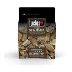 Weber Grandi Pezzi Di Legna Per Affumicatura Hickory 1,5Kg