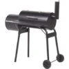 Barbecue A Carbonella Con Coperchio Rotelle E Affumicatore Termometro Nero Katla -Sconto Weber || Campingaz || OUTSUNNY in Italia 55739326 1