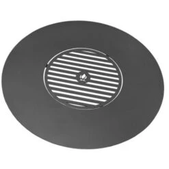 Barbecue Piastra Grill Da 82 Cm Per Braciere Con Griglia Da 40 Cm