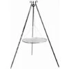Barbecue Treppiede Da 180 Cm Con Griglia In Acciaio Inox Da 60 Cm 1 Barbecue Treppiede Da 180 Cm Con Griglia In Acciaio Inox Da 60 Cm -Sconto Weber || Campingaz || OUTSUNNY in Italia 57003938 1