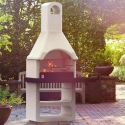 Barbecue In Muratura Modello Maribor, 114x64xh.212,5 Utilizzabile Legna O Carbonella -Sconto Weber || Campingaz || OUTSUNNY in Italia 59505171 2