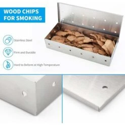 Scatola Per Barbecue Affumicatore Scatola Affumicata In Acciaio Inossidabile Griglia Per Barbecue Scatola Per Fumatori Accessorio Per Griglia A Gas, Griglia A Carbone -Sconto Weber || Campingaz || OUTSUNNY in Italia 63843391 3