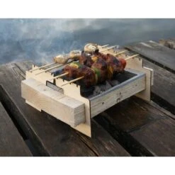 Barbecue A Carbonella Portatile Ecologico Monouso BBQ Usa E Getta Carbone