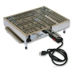 Bistecchiera Griglia Elettrica Satinata In Acciaio Inox 2200 Watt Made In Italy La Stella - ST 2200