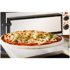 Forno Per Pizza Forno Pizze Elettrico Professionale A 1 Camera 320 °C Ø 32 Cm -Sconto Weber || Campingaz || OUTSUNNY in Italia 65341253 4