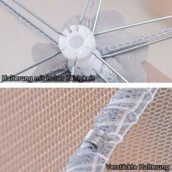 LTS FAFA Cappa Antimosche, Copertura Pieghevole, Zanzariera A Rete Cappa Di Protezione Dagli Insetti Per Cibo, Frutta, Picnic, Barbecue, 80 Cm (grigio) -Sconto Weber || Campingaz || OUTSUNNY in Italia 67410369 3