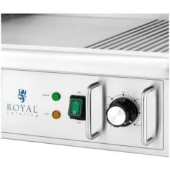 Fry Top Elettrico Griglia Elettrica Piastra Rigata + Liscia 360 X 560 Mm 3000 W -Sconto Weber || Campingaz || OUTSUNNY in Italia 67498111 2