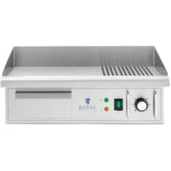 Fry Top Elettrico Griglia Elettrica Piastra Rigata + Liscia 360 X 560 Mm 3000 W -Sconto Weber || Campingaz || OUTSUNNY in Italia 67498111 4