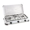 KEMPER 104982 FORNELLO SMALTATO 3 FUOCHI FORNELLO DA CAMPEGGIO CUCINA A GAS -Sconto Weber || Campingaz || OUTSUNNY in Italia 67868650 1