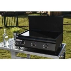 Piastra Da Cucina A Gas Grill Garden Castella Nero Opaco 1000 W -Sconto Weber || Campingaz || OUTSUNNY in Italia 68845740 3