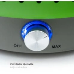 Barbecue A Carbone Portatile Da Tavolo Kekai Crater 35x35x25 Cm Ciotola Raccogli Grassi Con Ventola Regolabile Senza Fumi Verde -Sconto Weber || Campingaz || OUTSUNNY in Italia 69347078 5