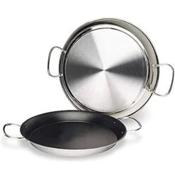 Lacor 60240- Padella Per Paella Inox Durit D.40 Cm