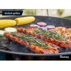 Tappetino Per Barbecue X5 - Set Di 5 Tappetini Per Griglia XL 50x40 Cm Riutilizzabili Antiaderenti - Fogli Per Forno A Gas Barbecue Elettrico Carbone Legna Microonde Silicone - Nero -Sconto Weber || Campingaz || OUTSUNNY in Italia 70835887 4