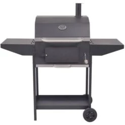 Barbecue A Carbonella Con Ripiano Inferiore Nero VidaXL -Sconto Weber || Campingaz || OUTSUNNY in Italia 7220932 4