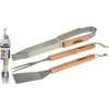 KOOPMAN 3 UTENSILI BBQ MANICO LEGNO -Sconto Weber || Campingaz || OUTSUNNY in Italia 76025770 1