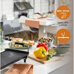 Tristar BP-2834 Piastra, 100 X 22 Cm, Termostato Rimovibile -Sconto Weber || Campingaz || OUTSUNNY in Italia 77322508 2