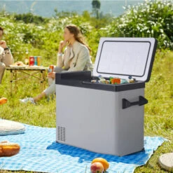 WOLTU 60L Frigorifero Portatile Mini Frigo Per Auto 12V220V Piccolo Da Campeggio -Sconto Weber || Campingaz || OUTSUNNY in Italia 80879548 3