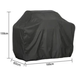 None Copertura Per Barbecue Protezione Per Barbecue Copertura Per Barbecue Impermeabile Antipolvere Antipioggia 150x100x60cm