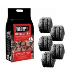 Weber - Sacco Bricchetti Di Carbone Da 4 Kg -- FER 269612 -Sconto Weber || Campingaz || OUTSUNNY in Italia 81625661 3