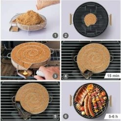 Generatore Di Fumo Freddo GTA Per Affumicatore Con Spazzola Per La Pulizia Delle Griglie -Sconto Weber || Campingaz || OUTSUNNY in Italia 85316321 4