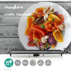 Nedis Teppanyaki Grill Da Tavolo Superficie Di Cottura (l X W): 90 X 23 Cm 5 Impostazioni Di Calore -Sconto Weber || Campingaz || OUTSUNNY in Italia 85339667 2